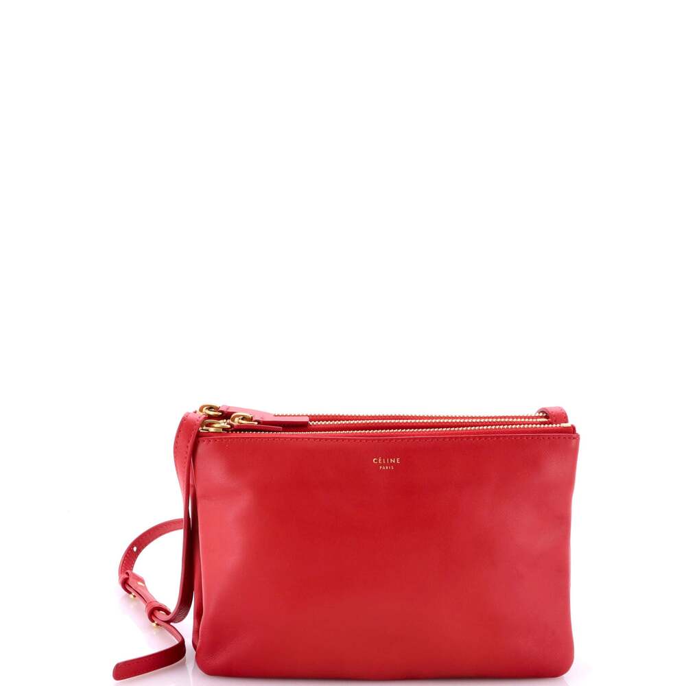 Celine Trio Crossbody Bag Leather Small #189557C66B